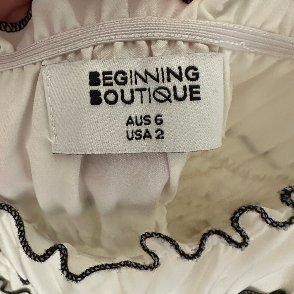 It Girl White Bow Mini Dress View 6